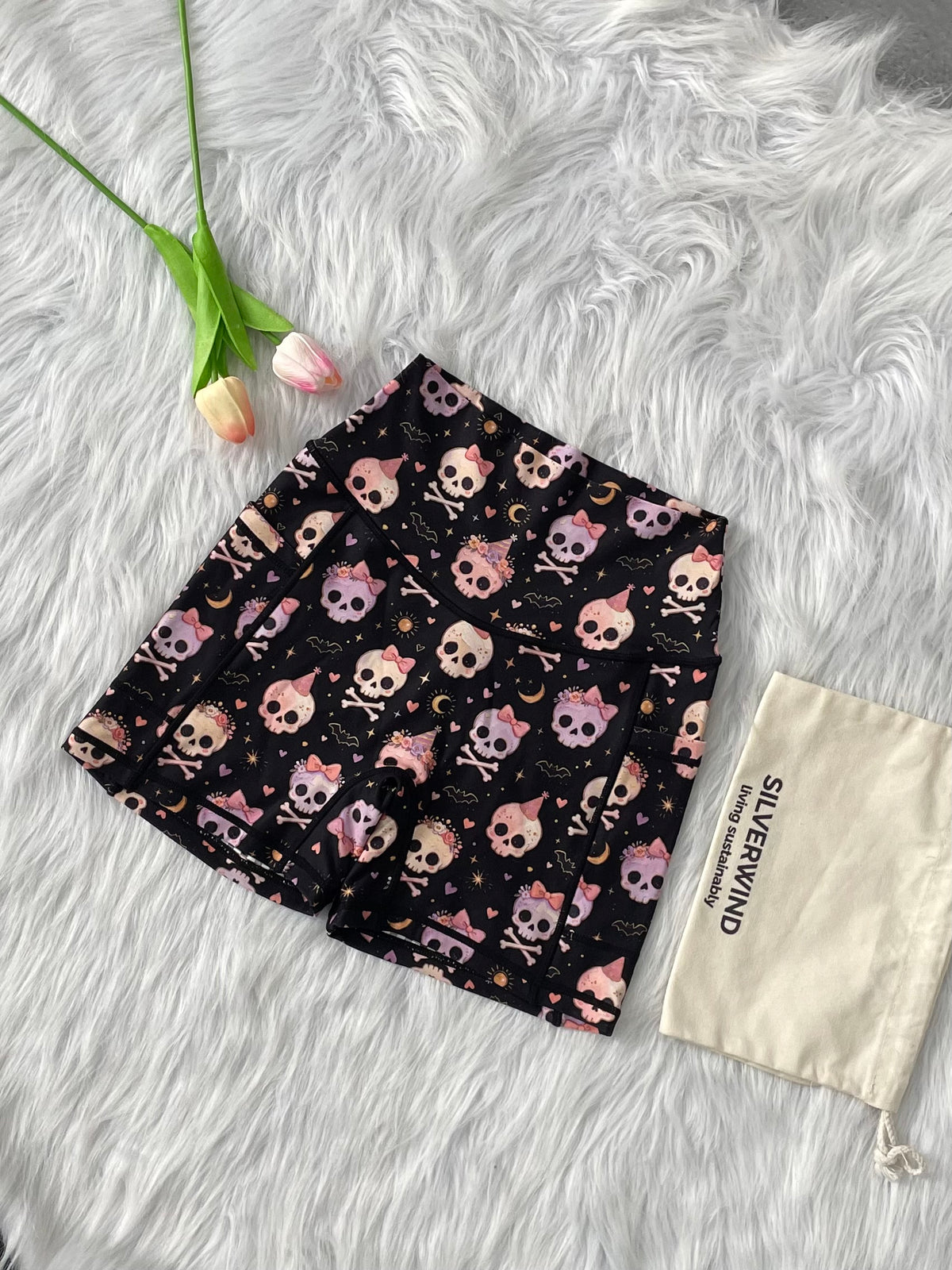 Black Skulls Limited Workout Set-MYSILVERWIND