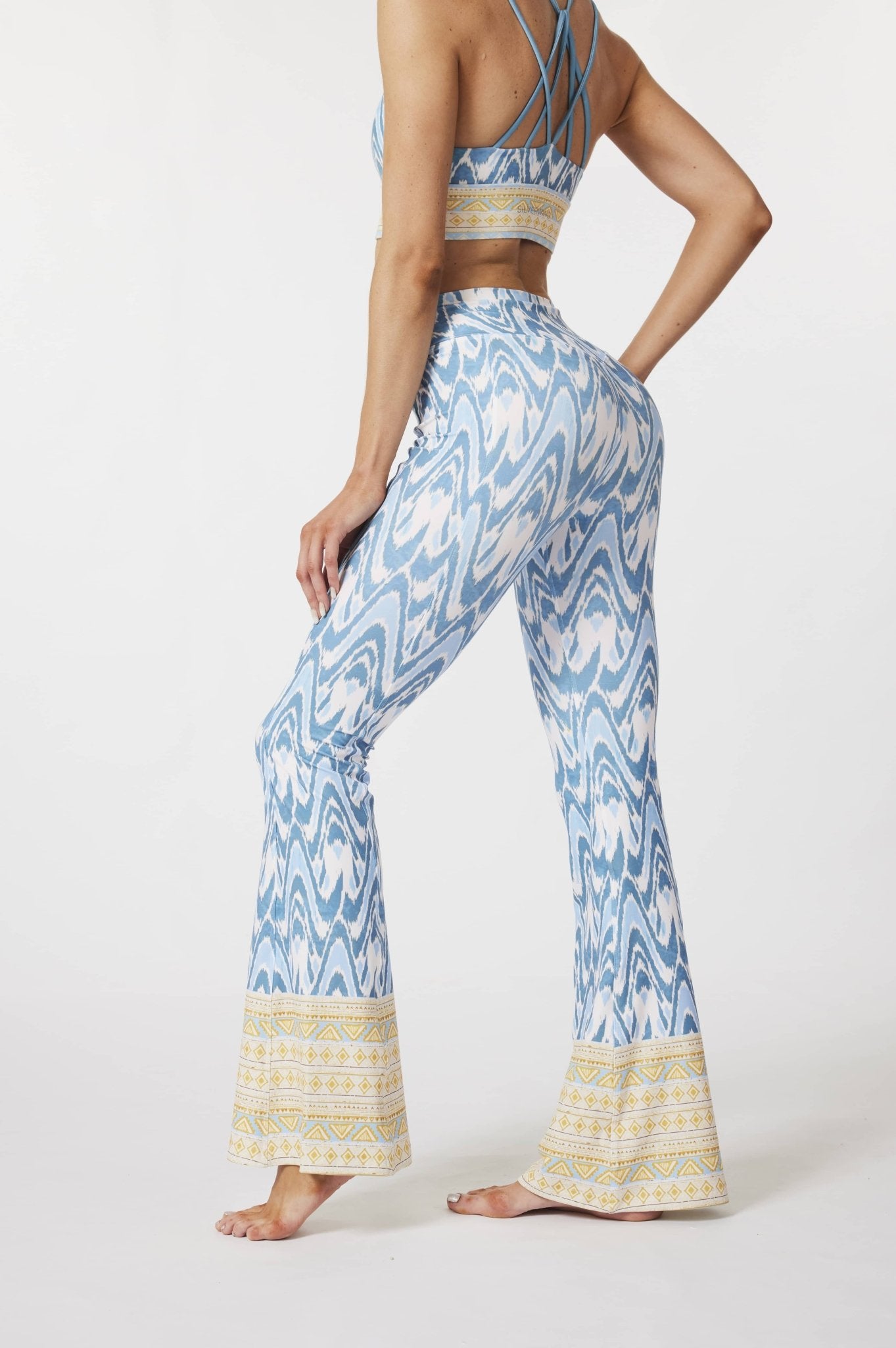 Adaline High - waisted Flare Leggings - MYSILVERWIND