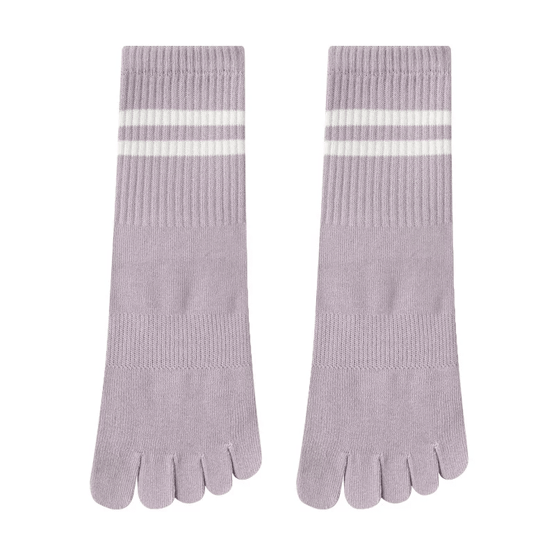AuraGrip Five - Toe Non - Slip Yoga Socks - MYSILVERWIND