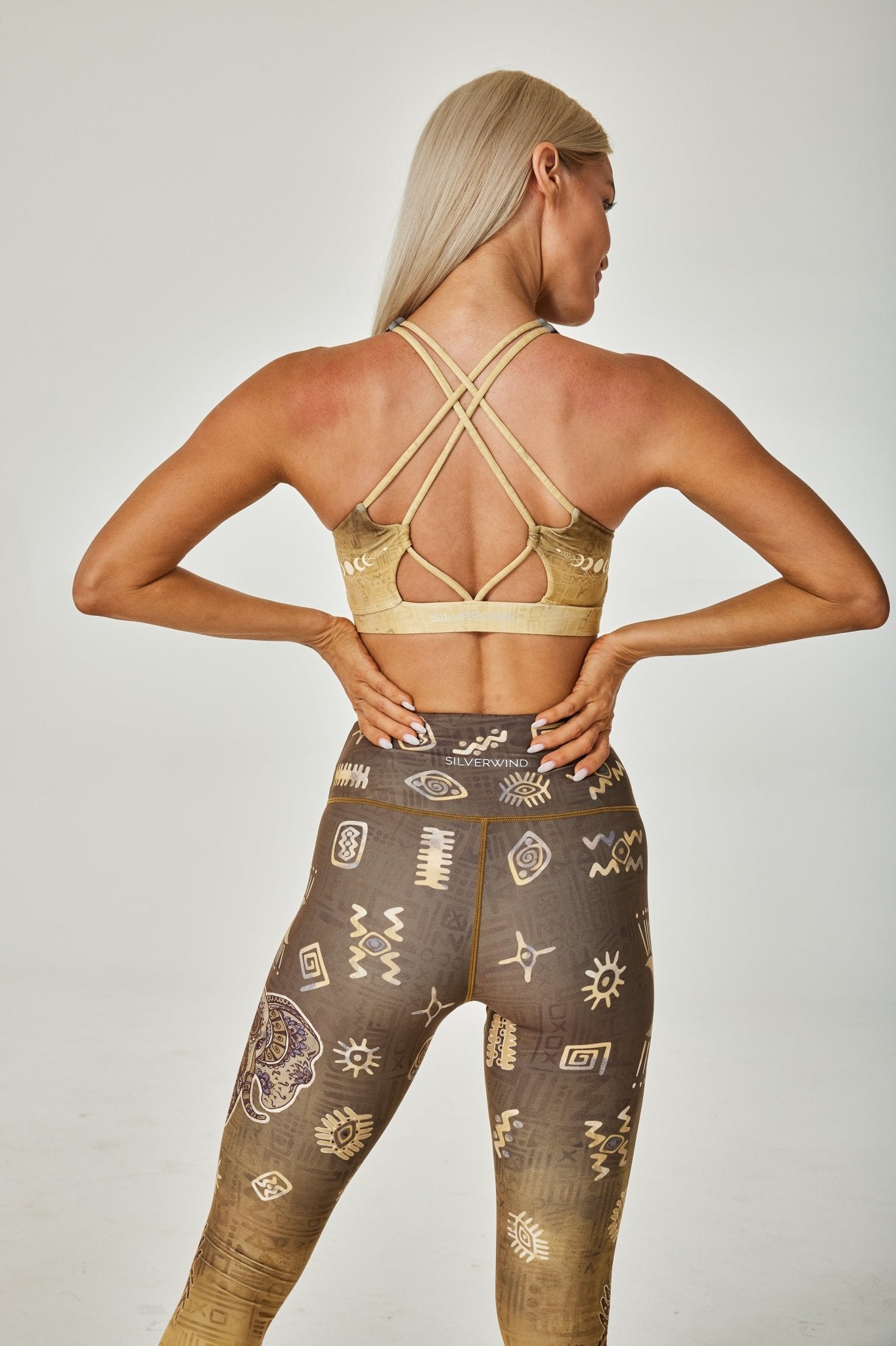 Aureus Strappy Sports Bra - MYSILVERWIND