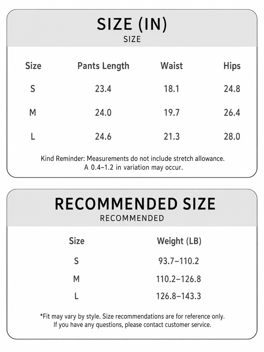 SnugFit Soft High-Waisted Sculpting 7 Yoga Leggings size chart SILVERWIND