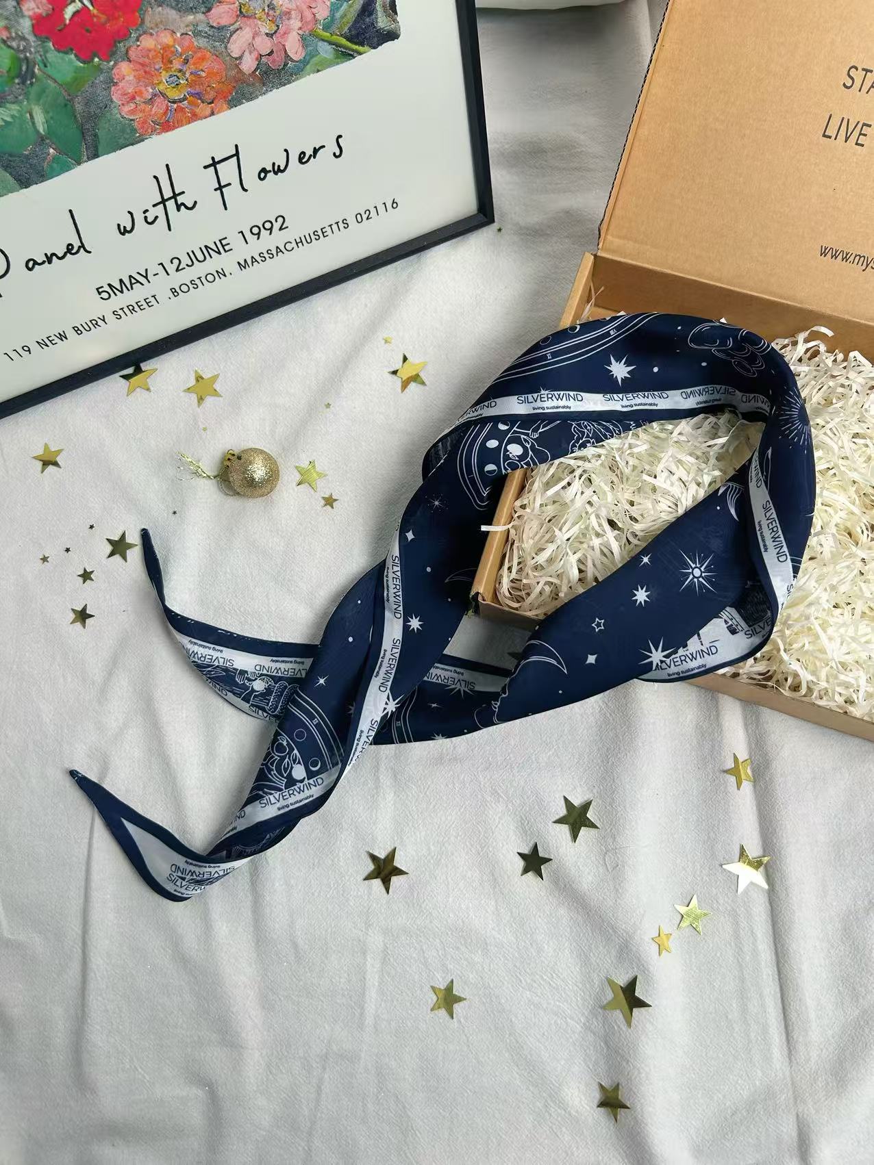 Free Stellar Silk Scarf (For Orders Containing Items from the Stellar Collection) - MYSILVERWIND