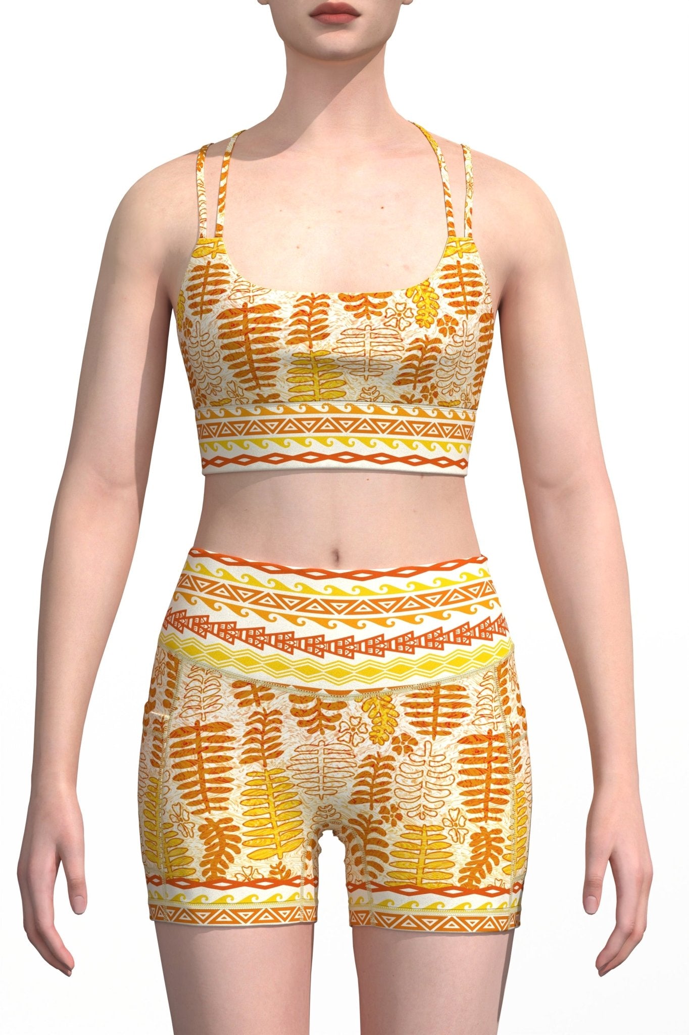 Golden Leaf Limited Workout Set - MYSILVERWIND