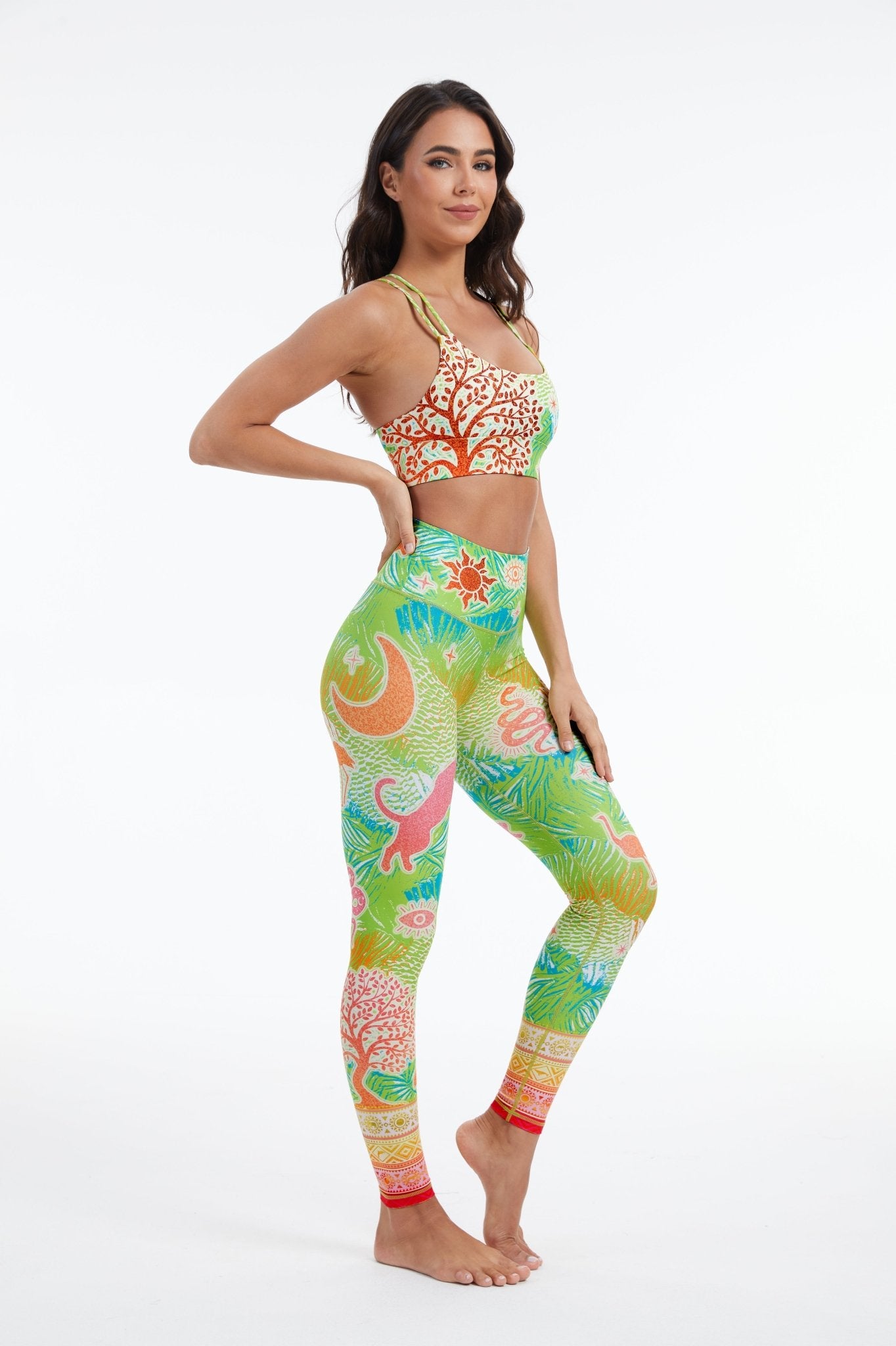 Harmony Grove High - Waisted Leggings - MYSILVERWIND