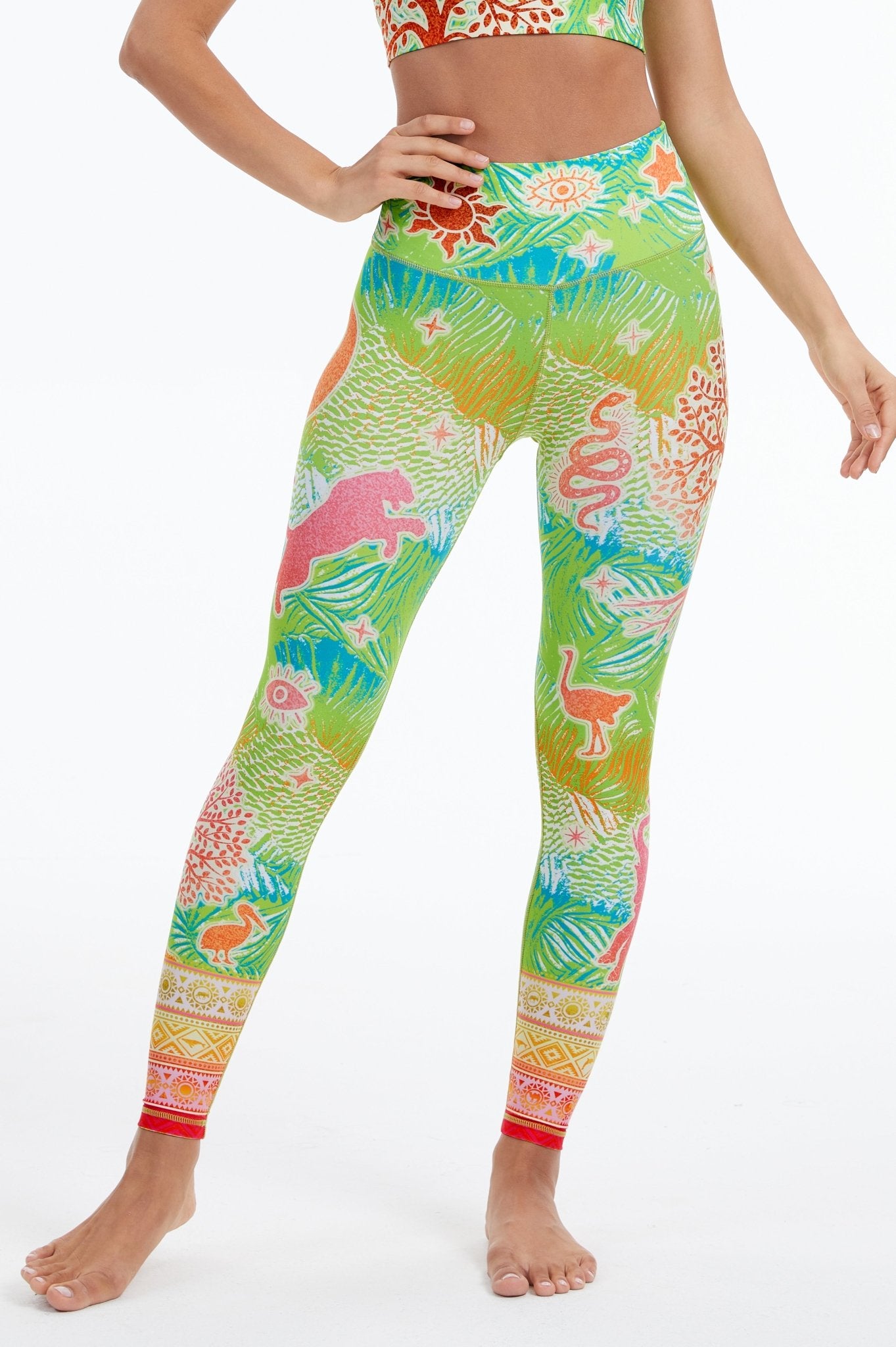 Harmony Grove High - Waisted Leggings - MYSILVERWIND