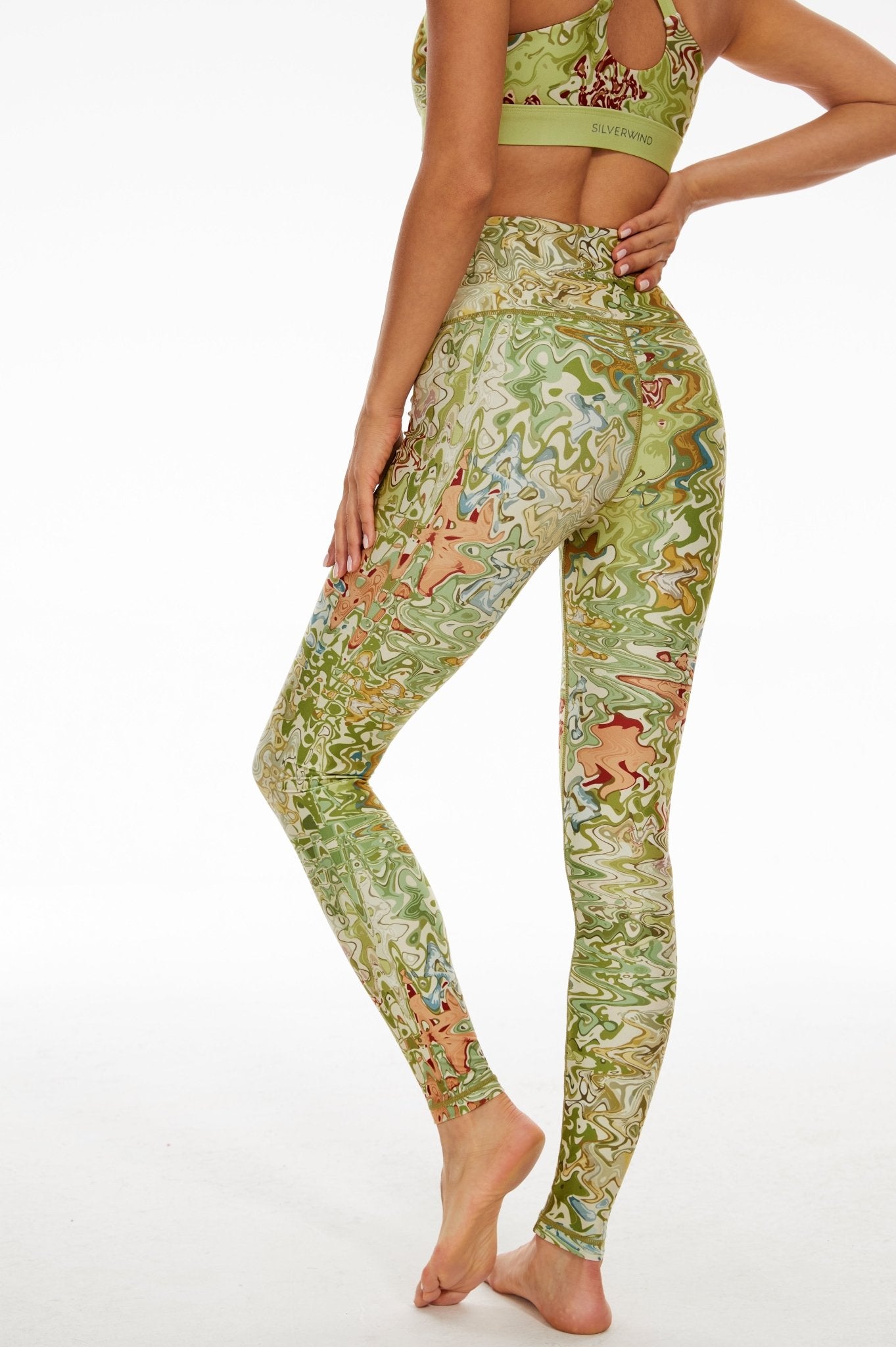 Illusion High - waisted Leggings - Camo - MYSILVERWIND