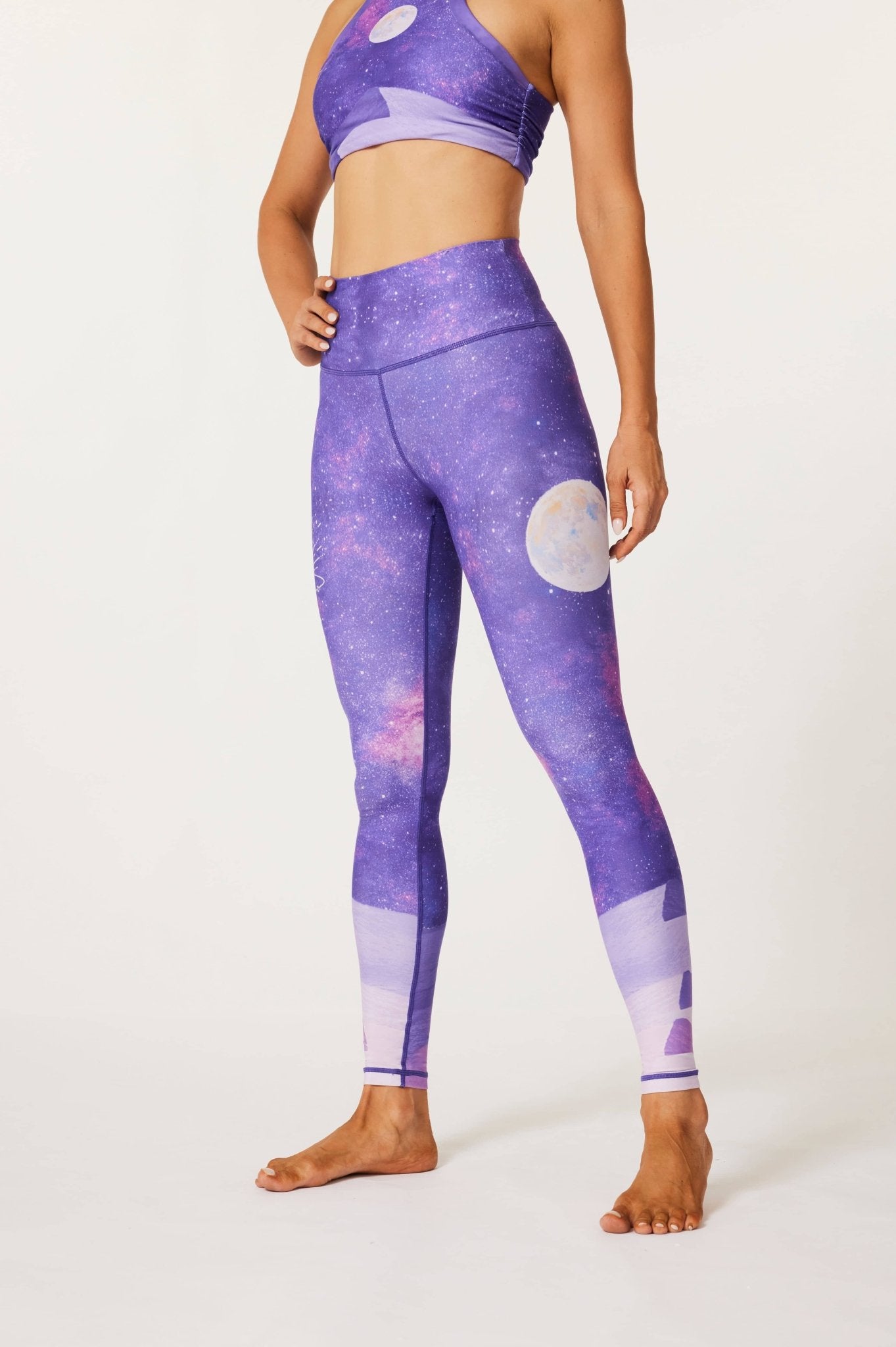 Infinity High - waisted Leggings - MYSILVERWIND