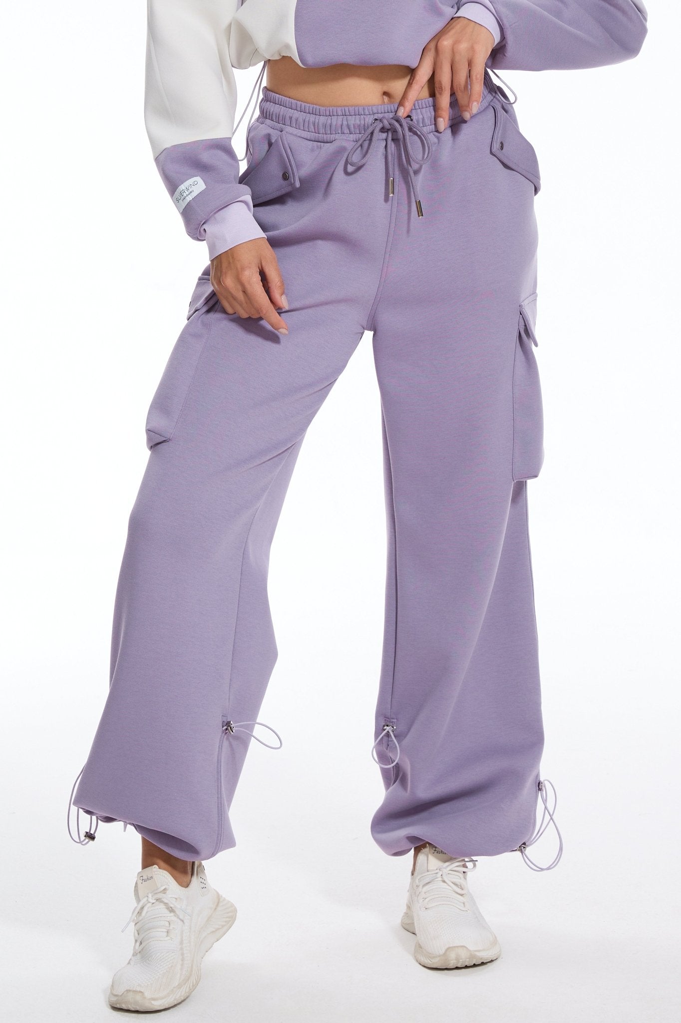 Make Wave High Waisted Sweatpants Casual Baggy Joggers