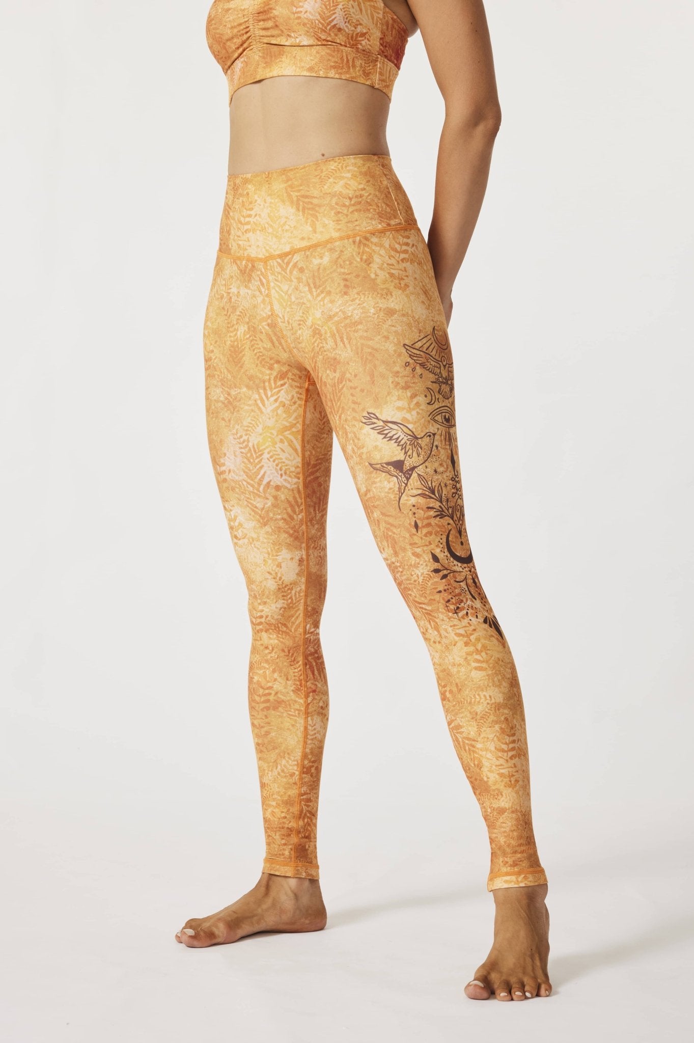 Nirvana High - waisted Leggings - MYSILVERWIND