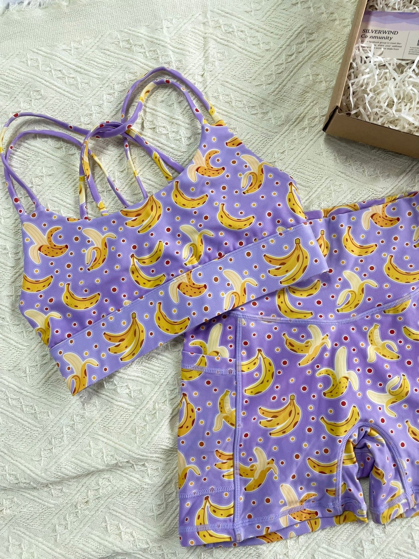 *Pre - Order* Banana Limited Workout Set - MYSILVERWIND