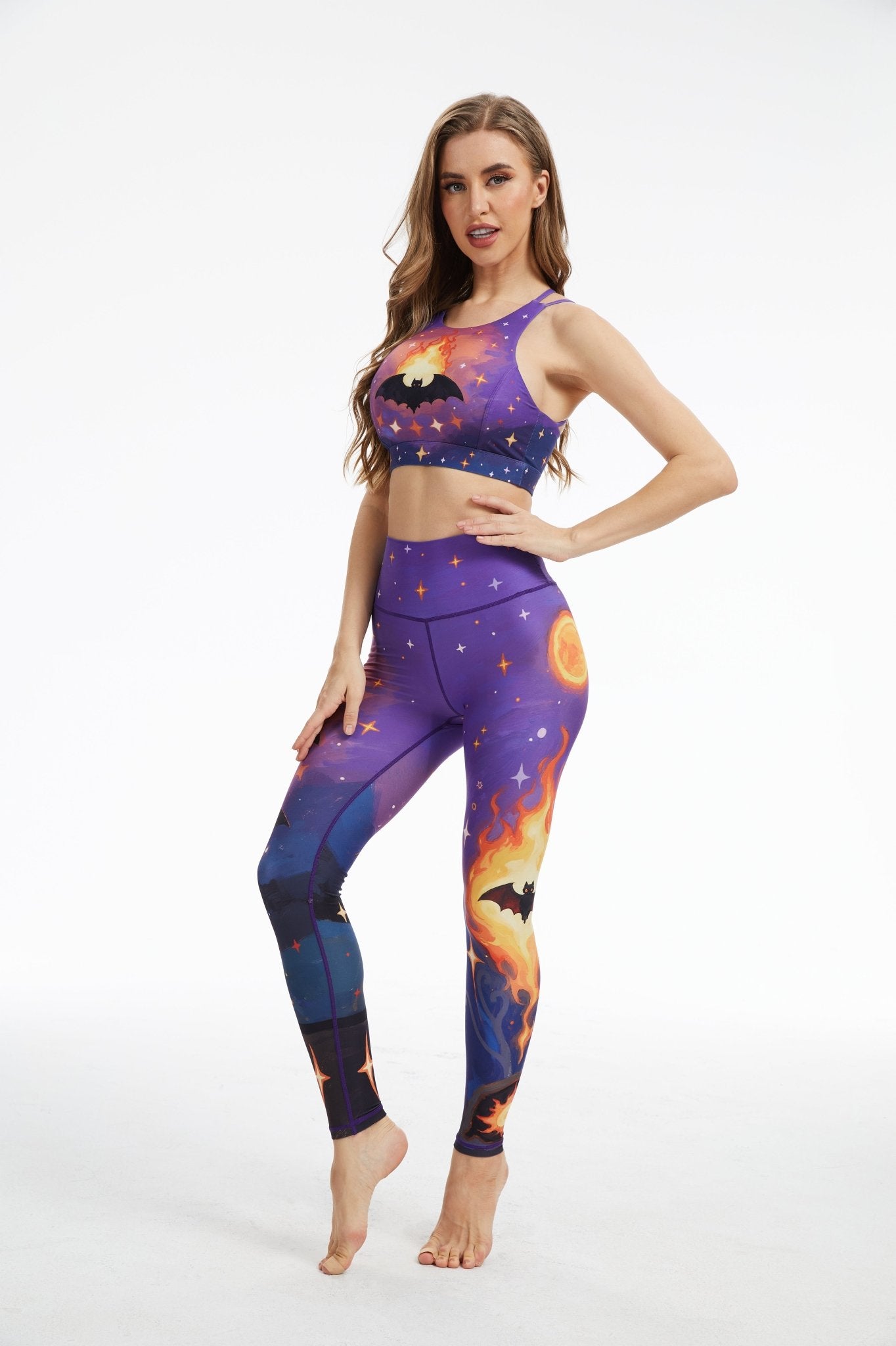 *Pre - Order* Darkfire Wings Criss Cross Tank Top Bra - MYSILVERWIND