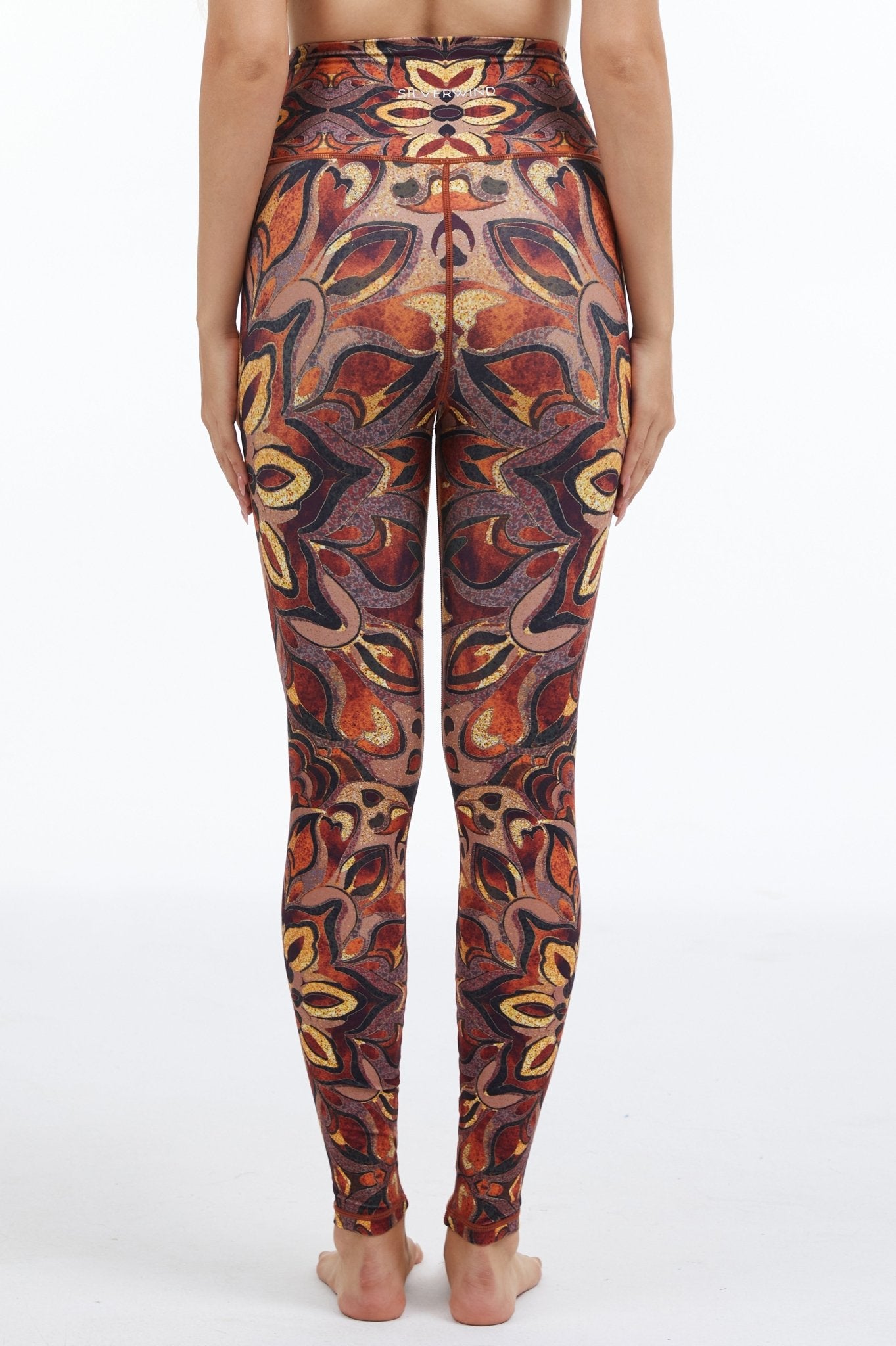*Pre - Order* Glow Mandala High - Waisted Leggings - MYSILVERWIND
