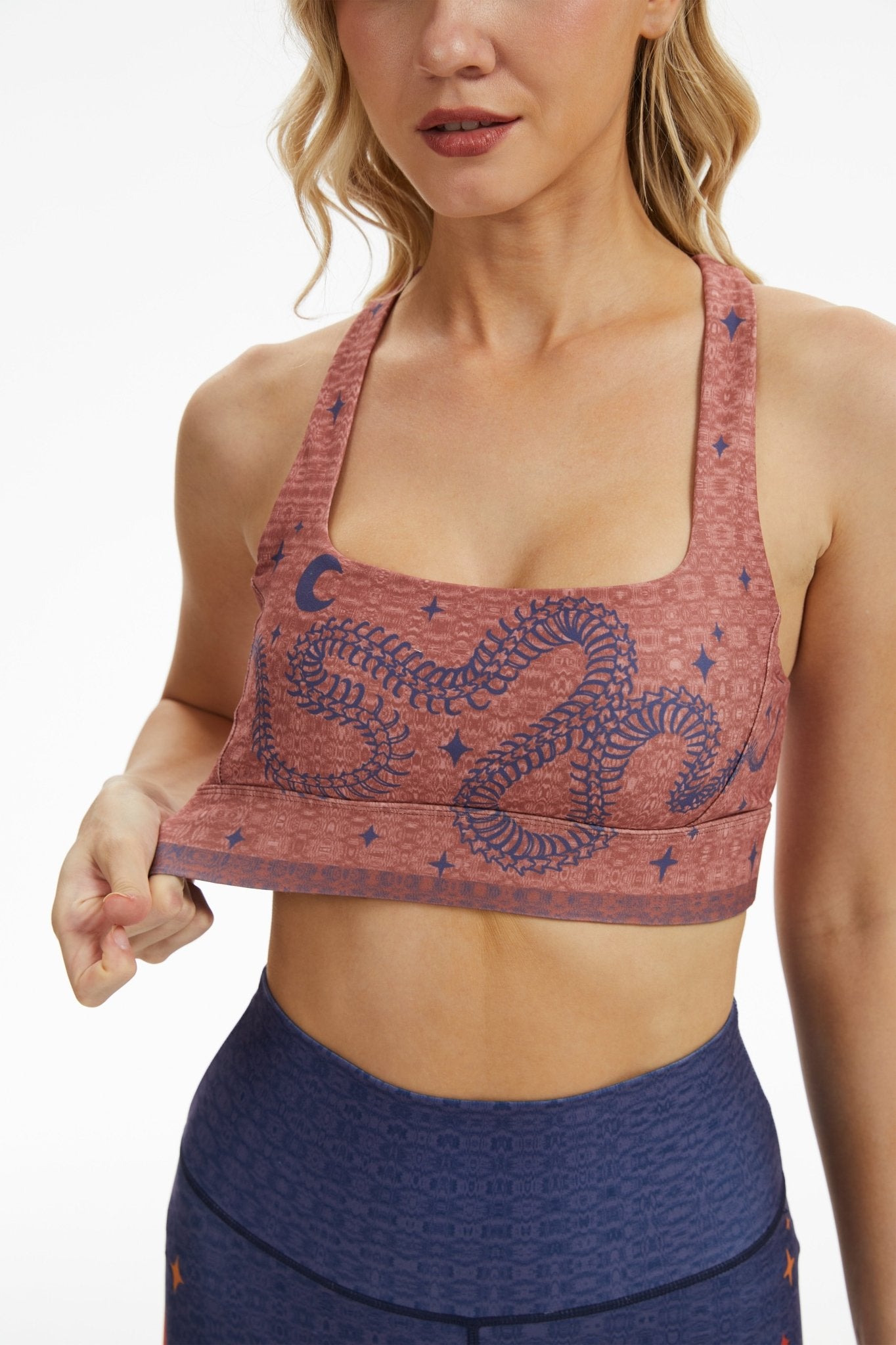 *Pre - Order* Inferno Cross Back Sports Bra - MYSILVERWIND