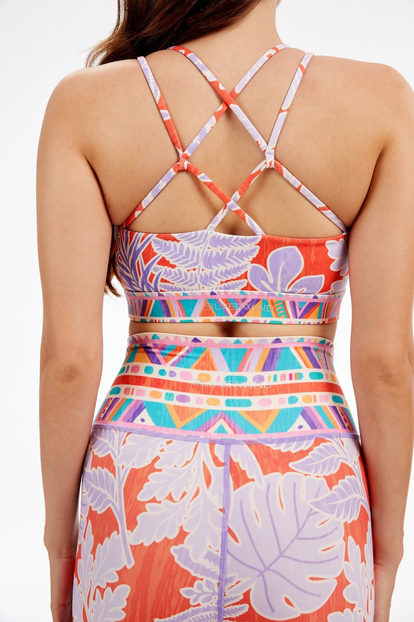 Savanna Criss Cross Tank Top Bra - MYSILVERWIND