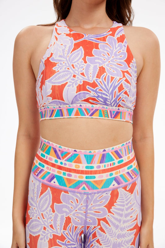 Savanna Criss Cross Tank Top Bra - MYSILVERWIND