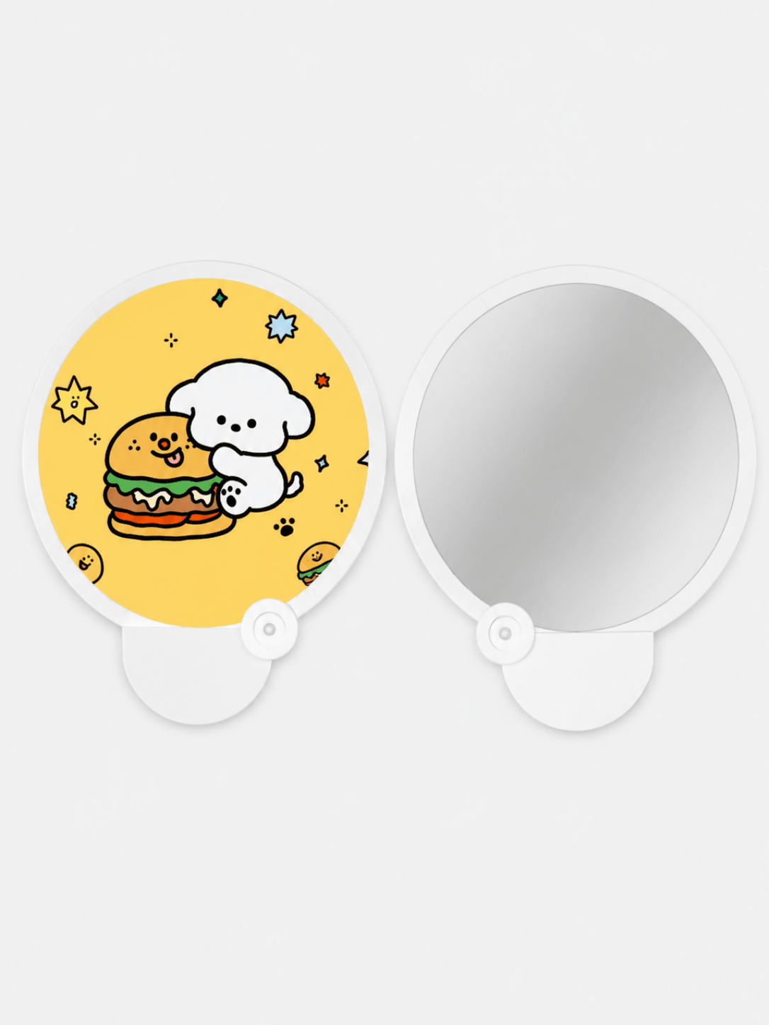 SpinPop Custom Foldable Silk Cloth Fan - MYSILVERWIND