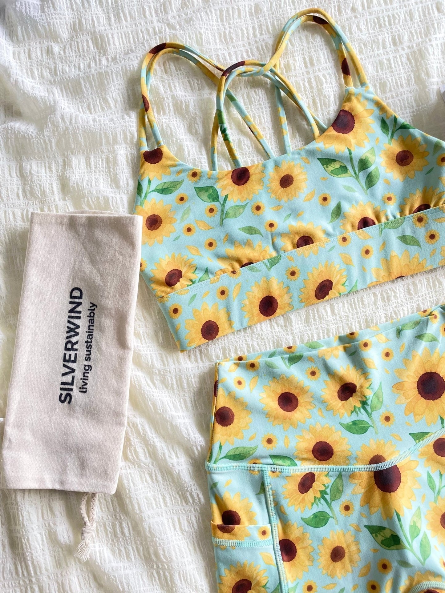 Sunflowers Dance Limited Workout Set - MYSILVERWIND