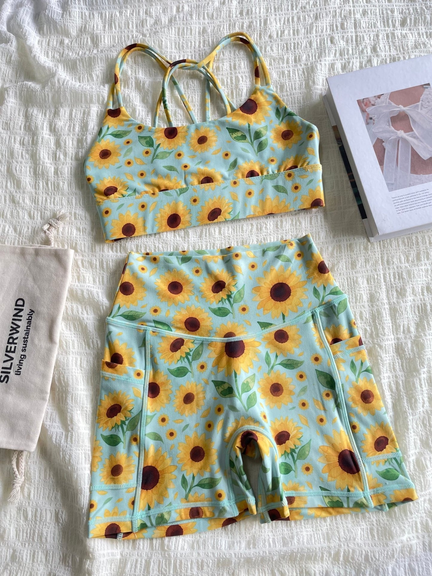 Sunflowers Dance Limited Workout Set - MYSILVERWIND