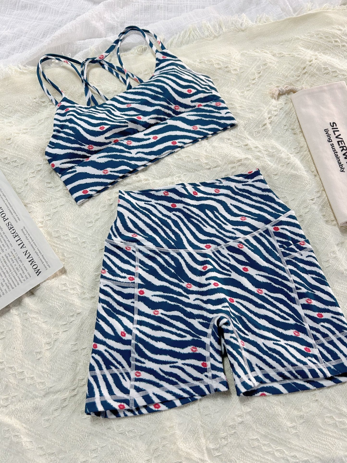 Zebra Kiss Limited Workout Set - MYSILVERWIND