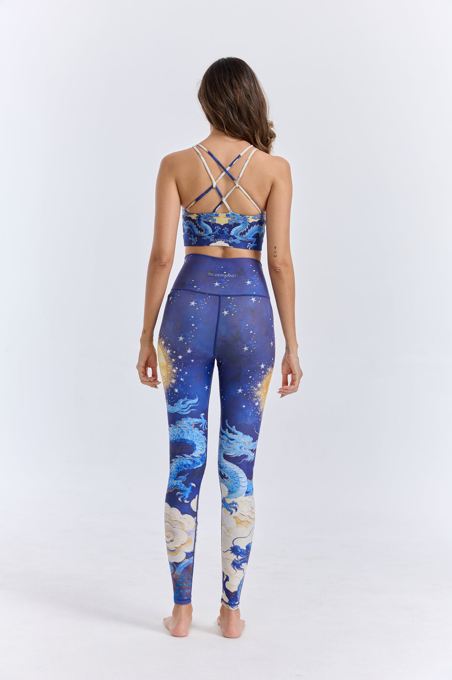 Dragon Tide Criss Cross Tank Top Bra