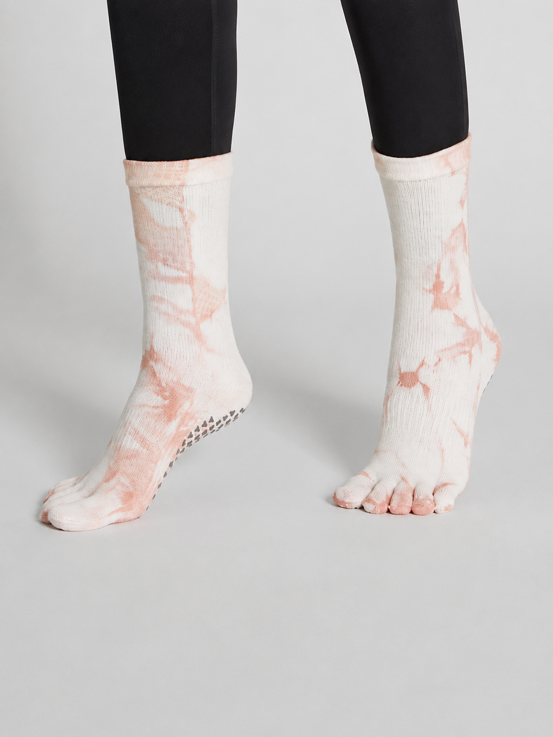 TieFlex Gradient Tie-Dye Non-Slip Five-Toe Yoga Socks