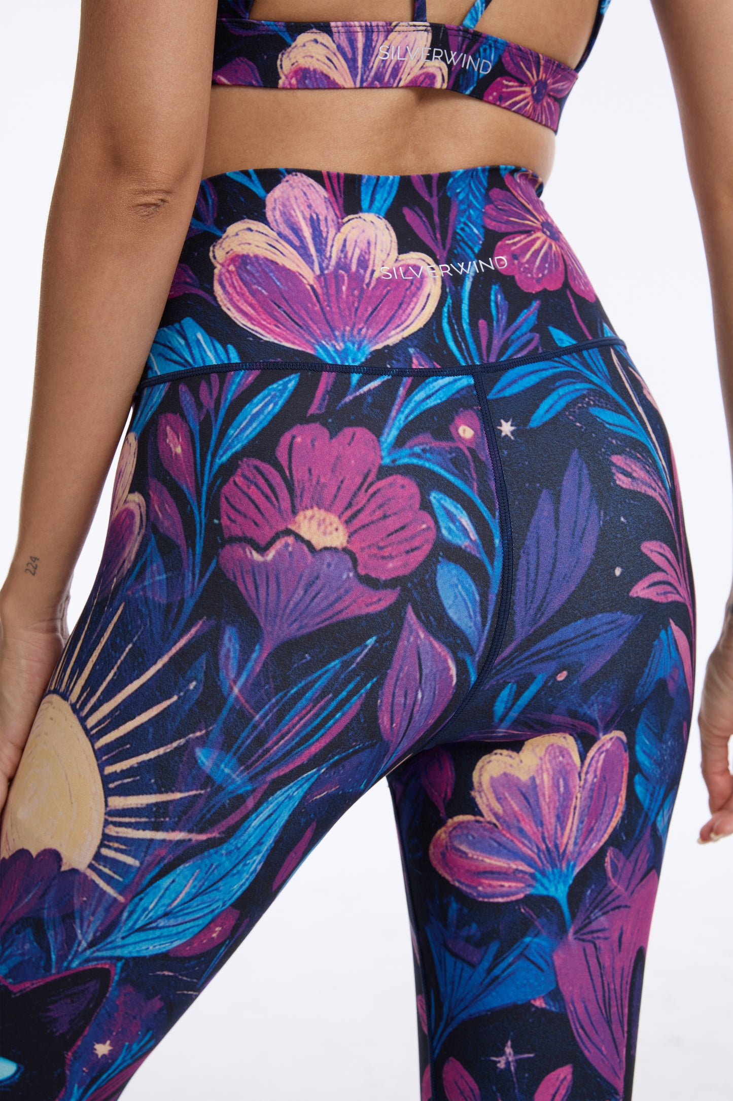 Whimsy Meow High-waisted Leggings