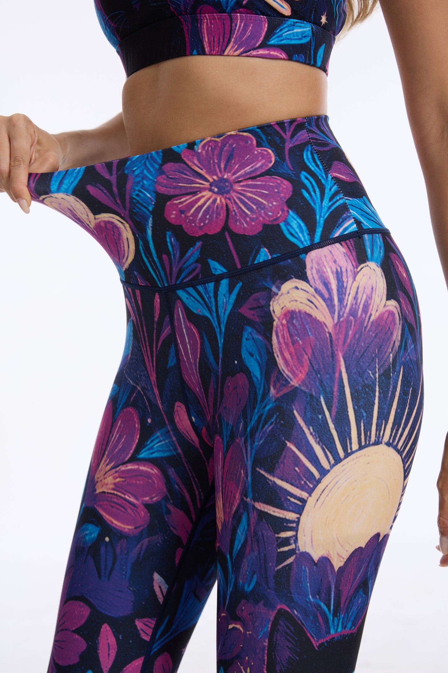 Whimsy Meow High-waisted Leggings