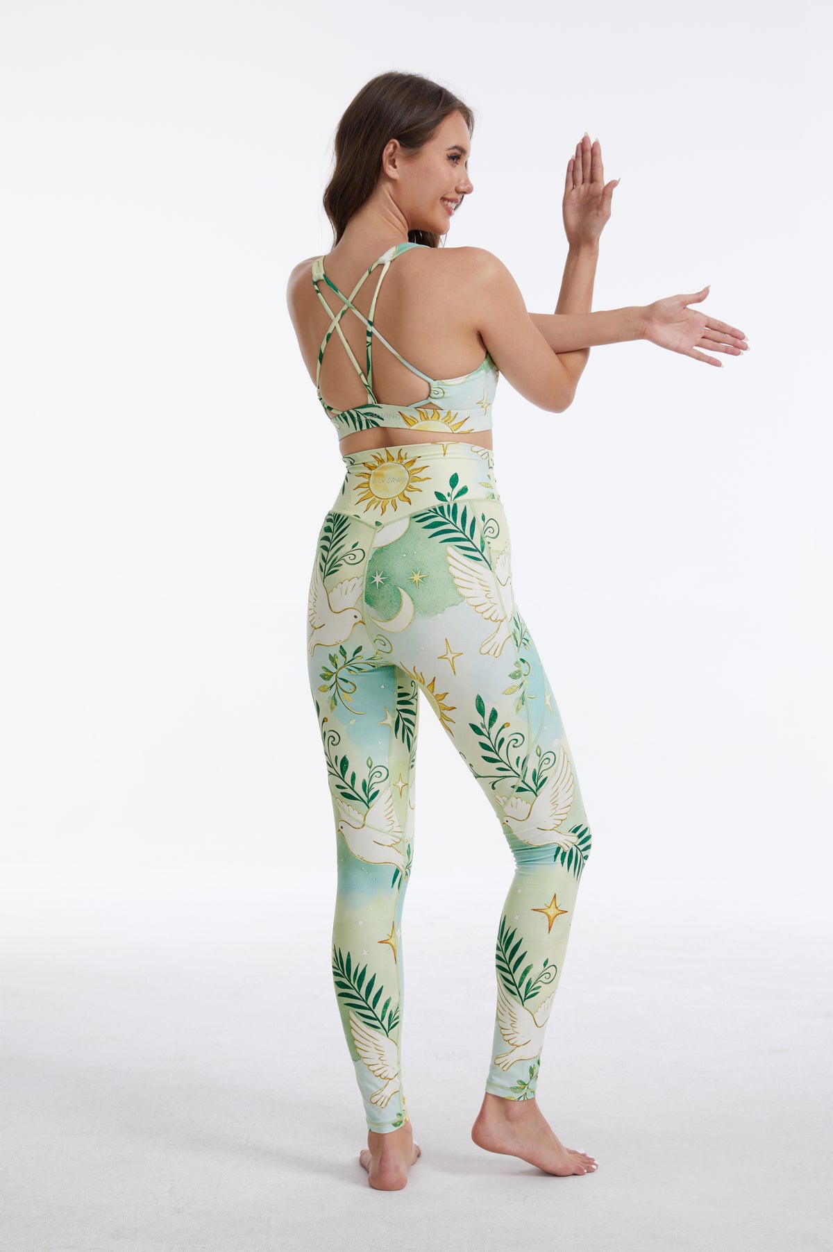 Wild Dove High-waisted Leggings with Pockets-MYSILVERWIND