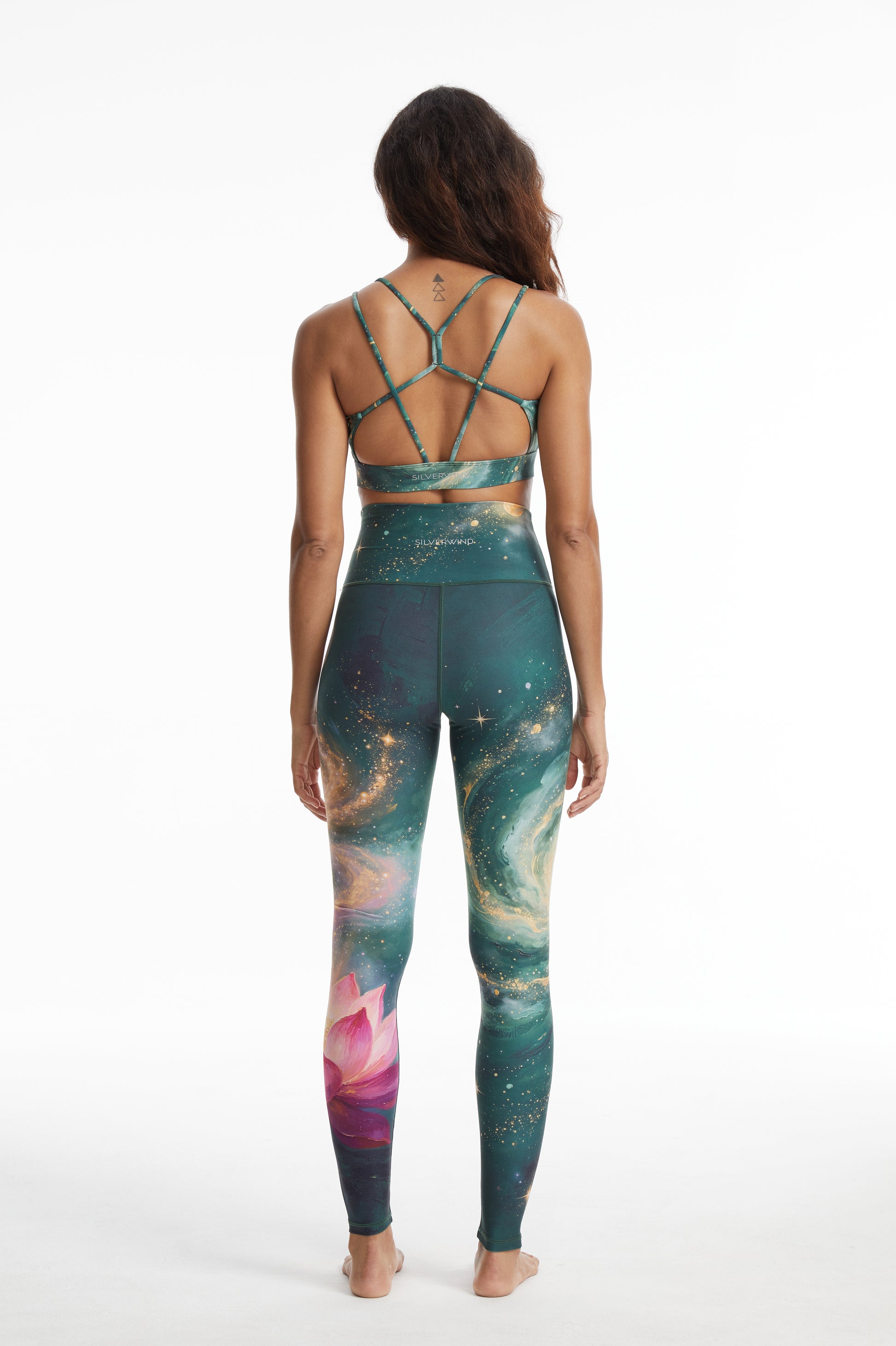 Lotus Stardust Backless Strappy Sports Bra