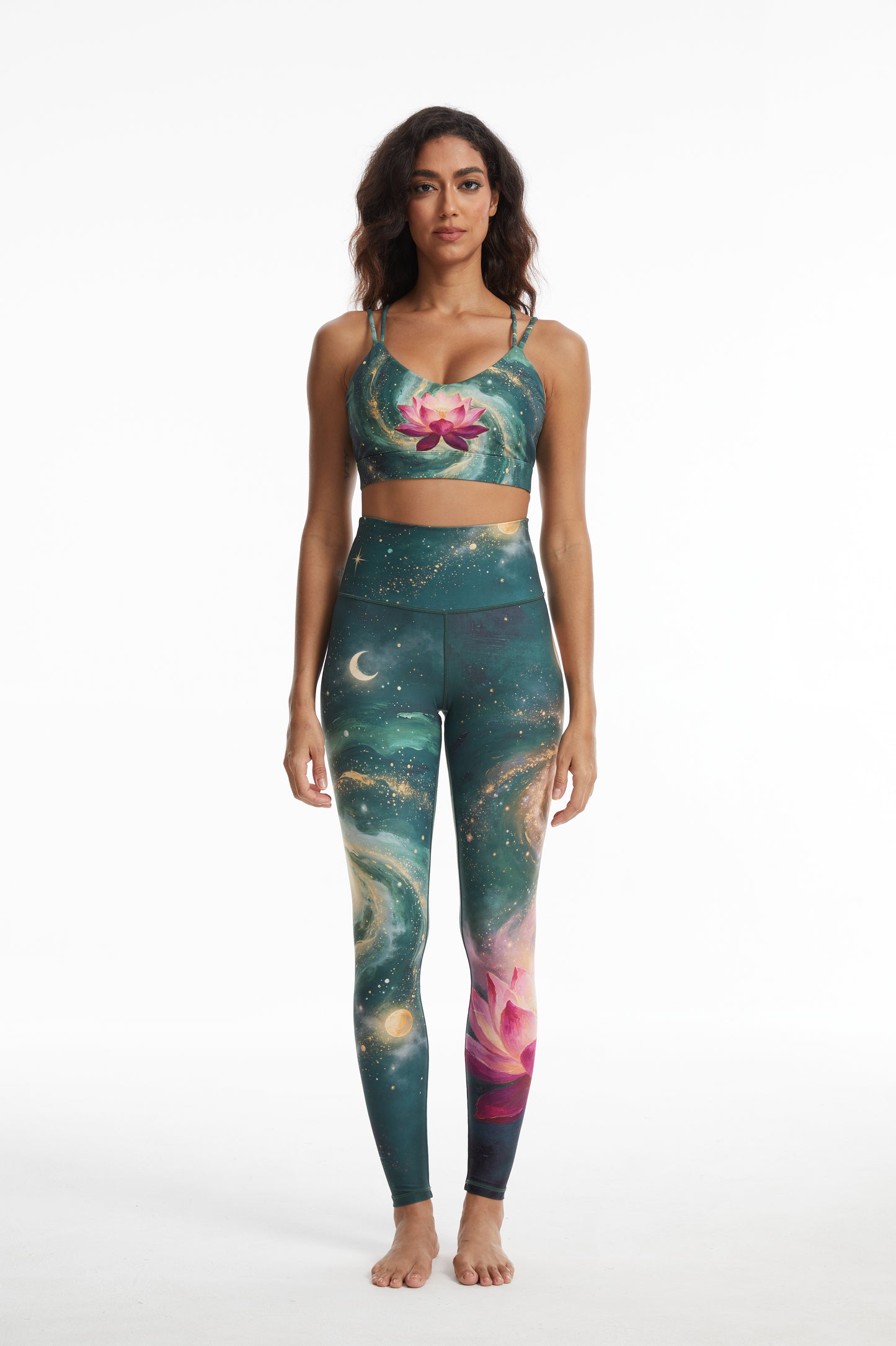 Lotus Stardust Backless Strappy Sports Bra
