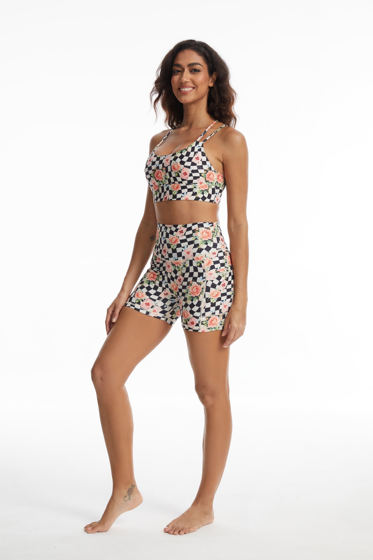 Alice Garden High-waisted Shorts SILVERWIND