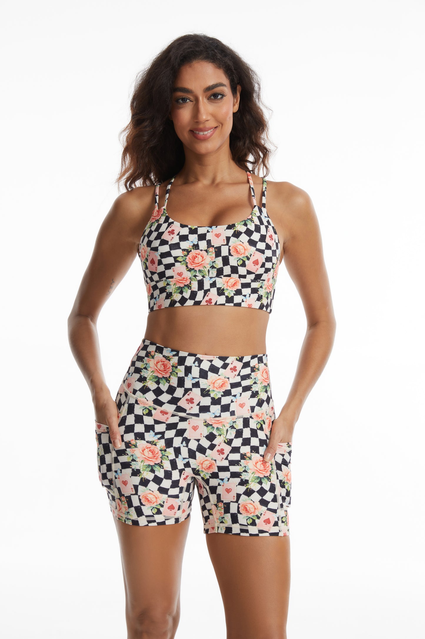 Alice Garden High-waisted Shorts SILVERWIND