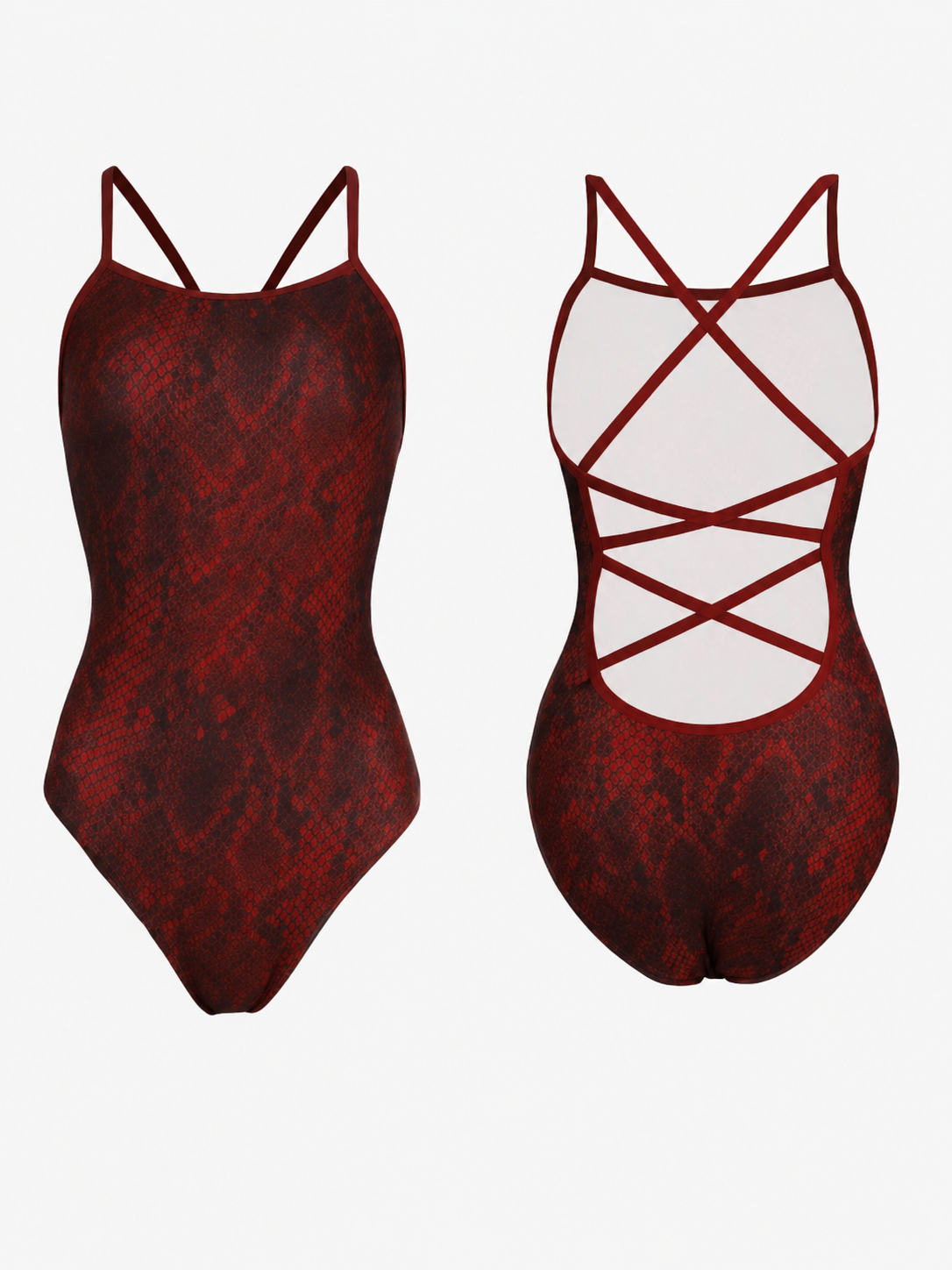ChromaSpeed Chlorine-Resistant Racing One-Piece Swimsuit SILVERWIND