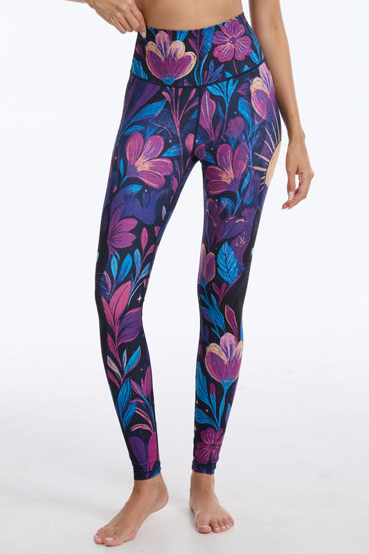 Whimsy Meow High-waisted Leggings