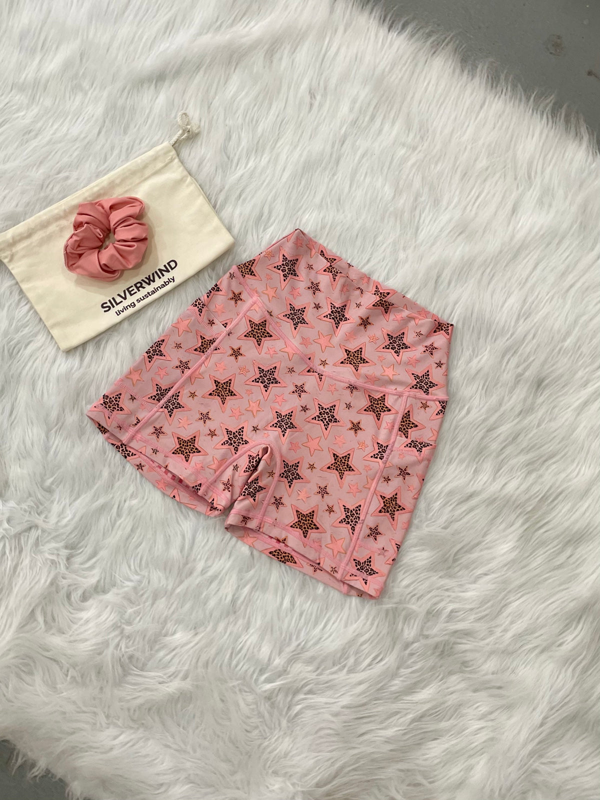 Pink Leopard Star Limited Workout Set-MYSILVERWIND