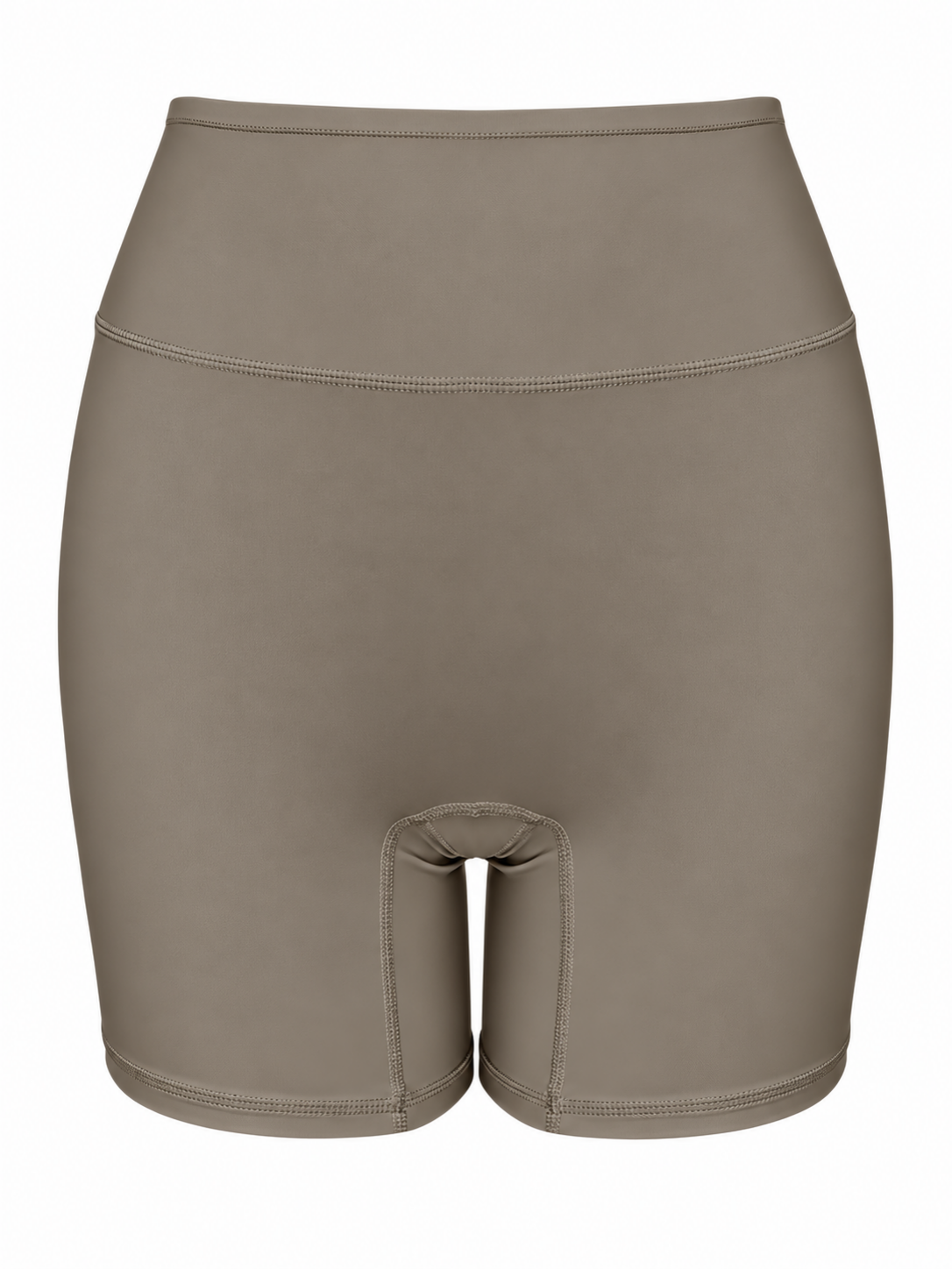 Velmora Brushed Bare-Feel Yoga Shorts SILVERWIND