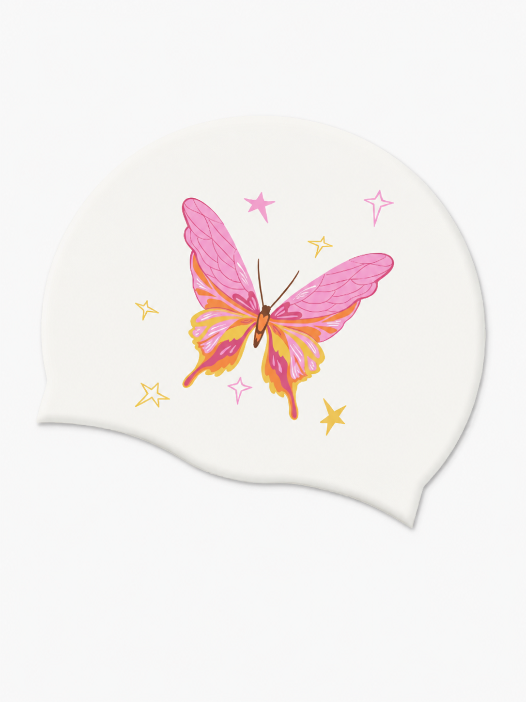 SoftEdge Sweet-Cool Silicone Swim Cap with Ear Protection