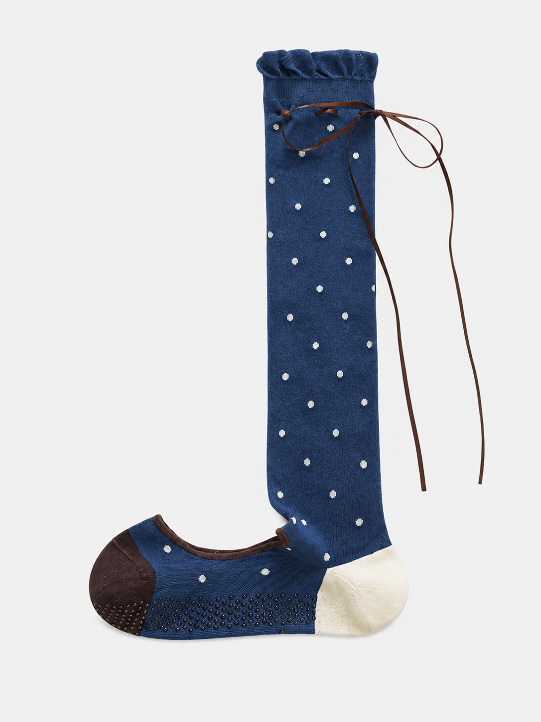 BalletGrip Summer Non-Slip Pilates Socks SILVERWIND