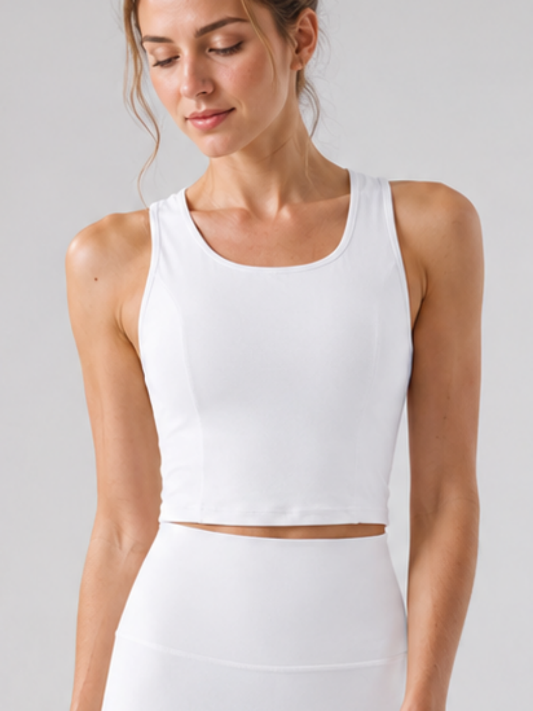 Veilora Mesh Tie-Back Sports Bra SILVERWIND