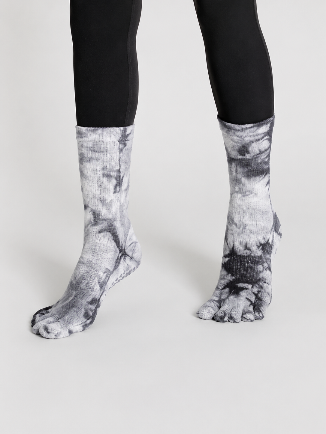 TieFlex Gradient Tie-Dye Non-Slip Five-Toe Yoga Socks