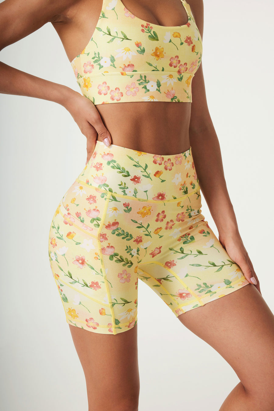 Blossom High-waisted Shorts