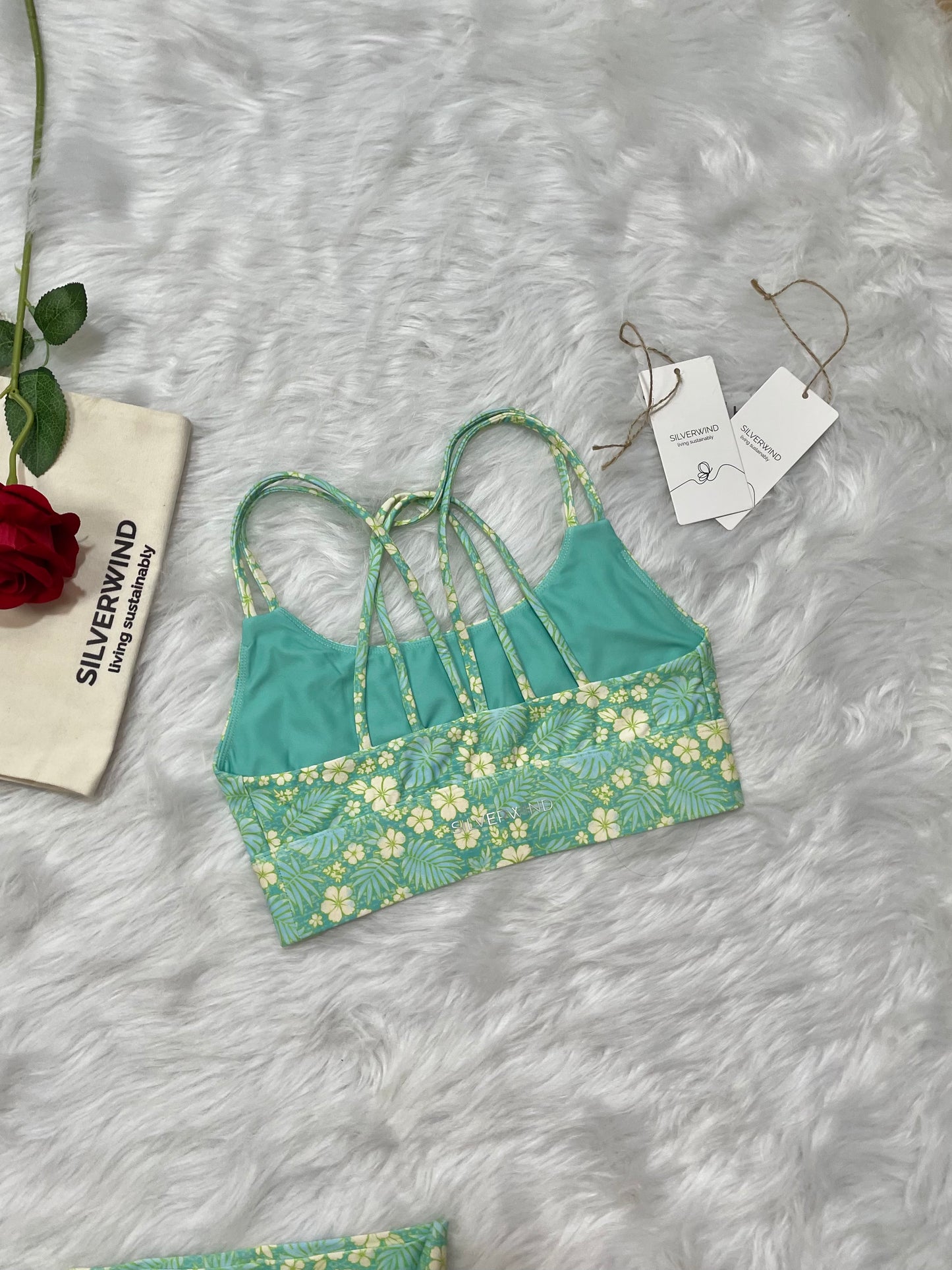  Mint Summer Flora Limited Workout Set +MYSILVERWIND