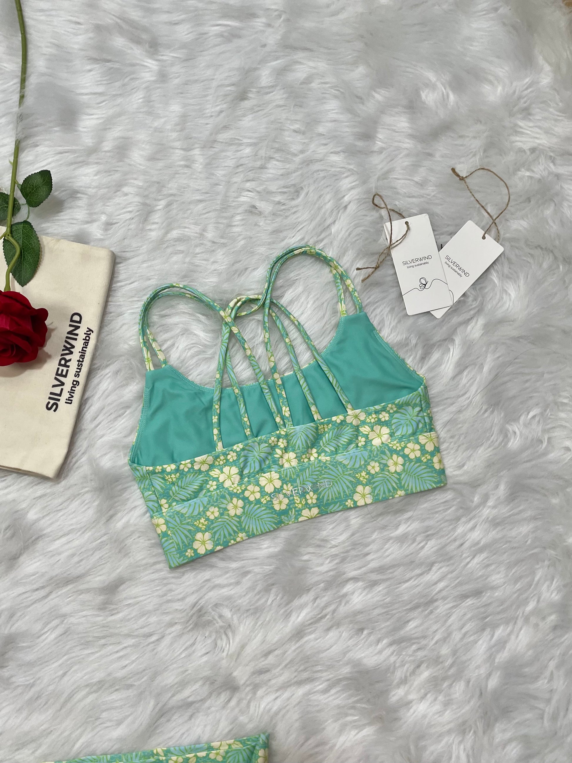  Mint Summer Flora Limited Workout Set +MYSILVERWIND