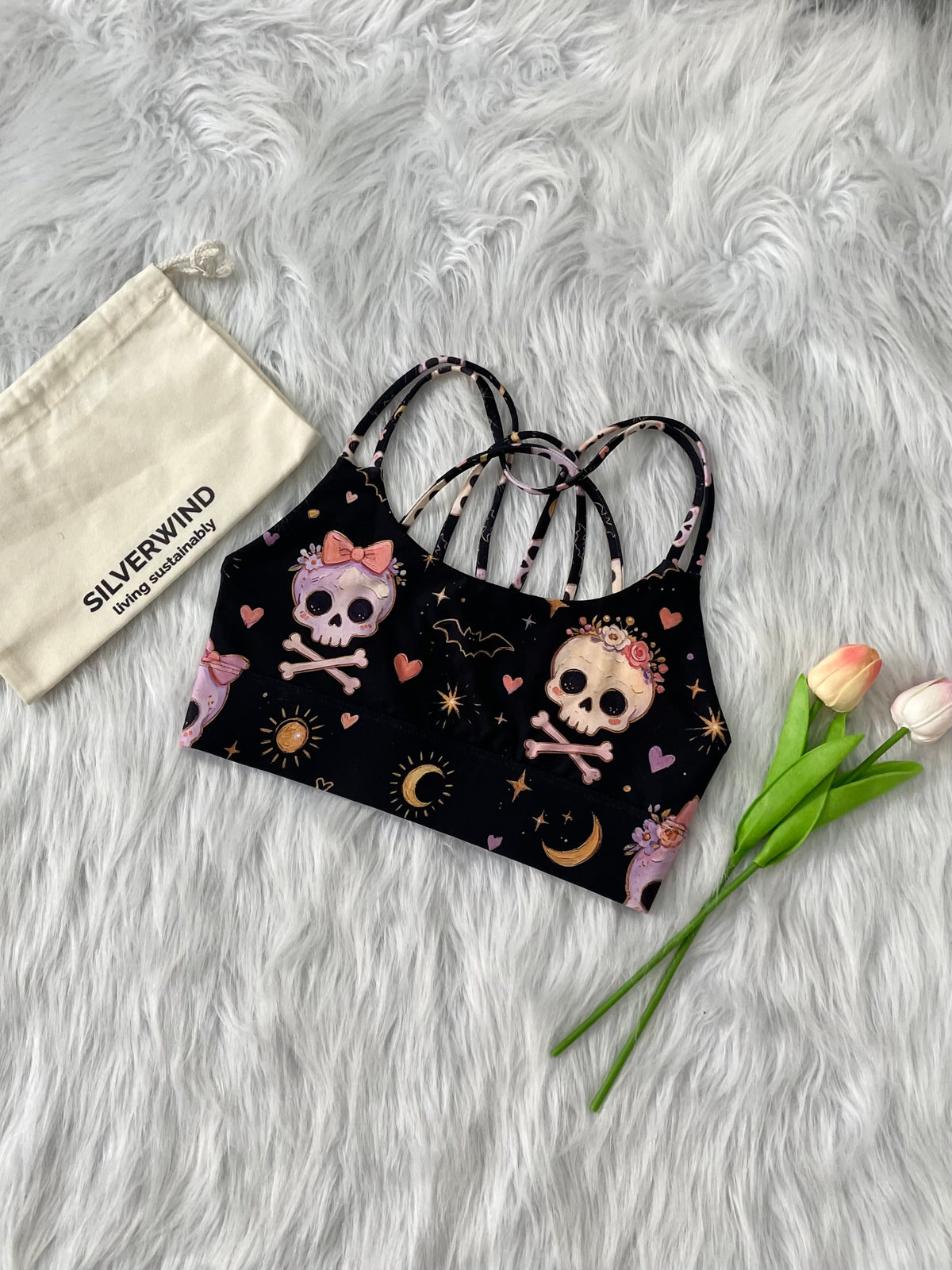 Black Skulls Limited Workout Set-MYSILVERWIND