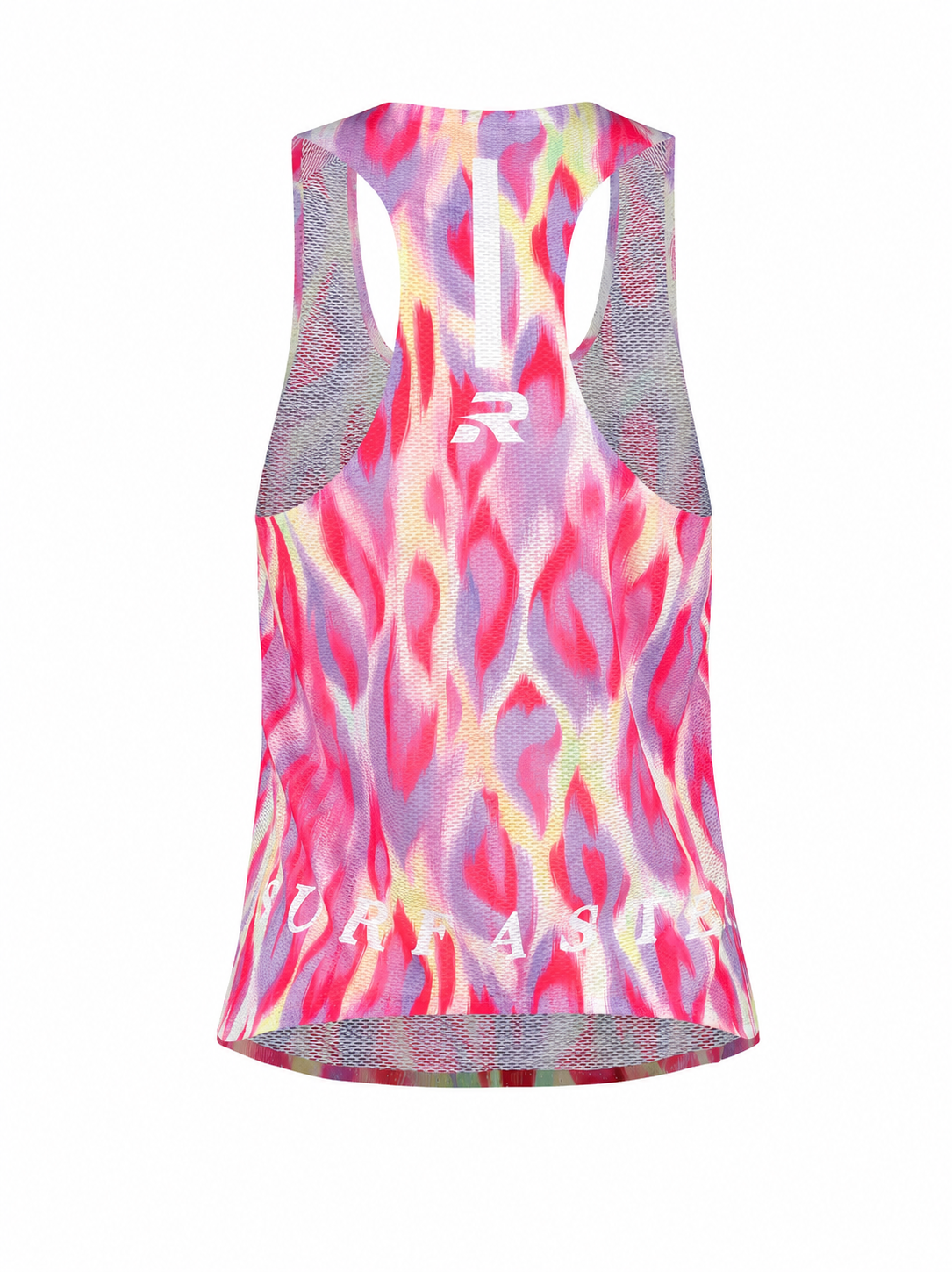 Leopard Pink Marathon Racerback Running Tank Performance Training Vest