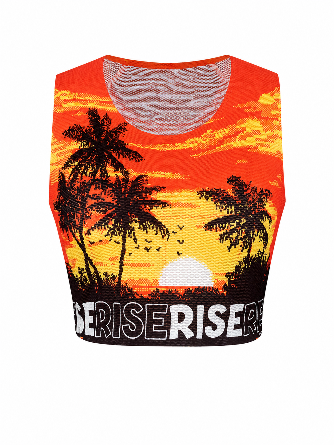 Sunset Paradise Marathon Running Tank Top Performance Training Vest