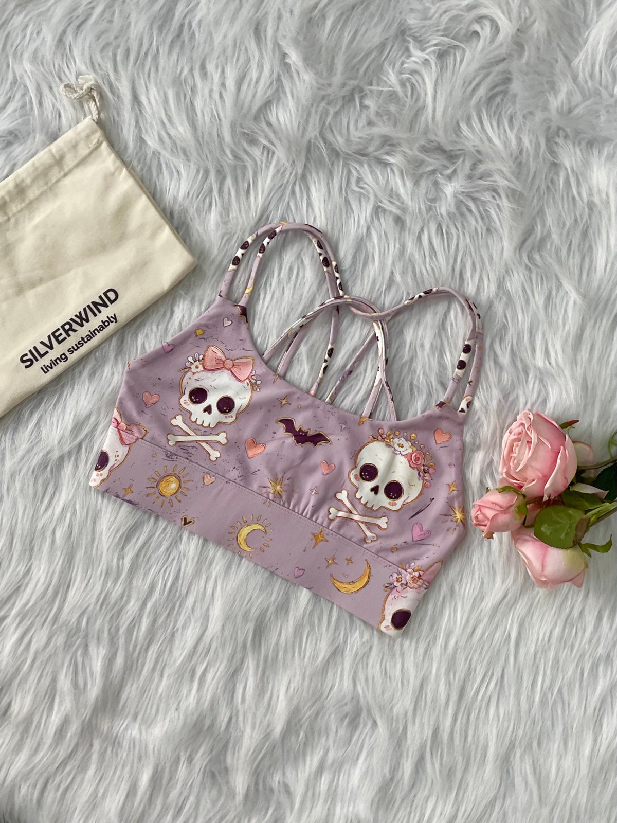 Pink Skill Sports Bra-SILVERWIND