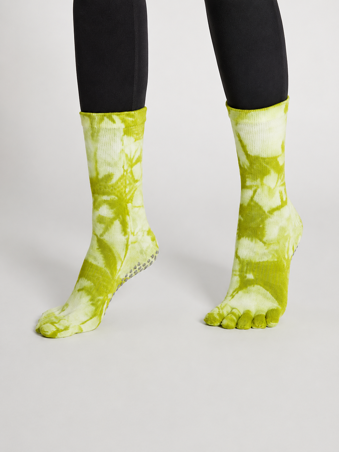 TieFlex Gradient Tie-Dye Non-Slip Five-Toe Yoga Socks