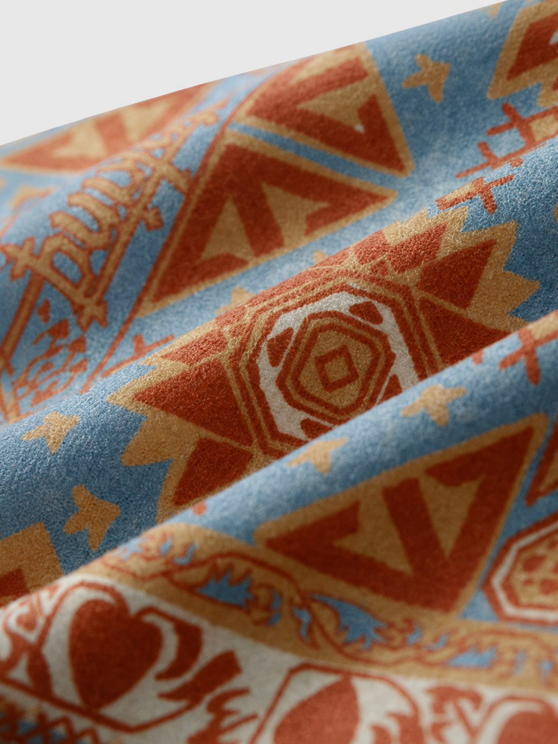 Mandora Double-Sided Spiritual Non-Slip Yoga Towel SILVERWIND