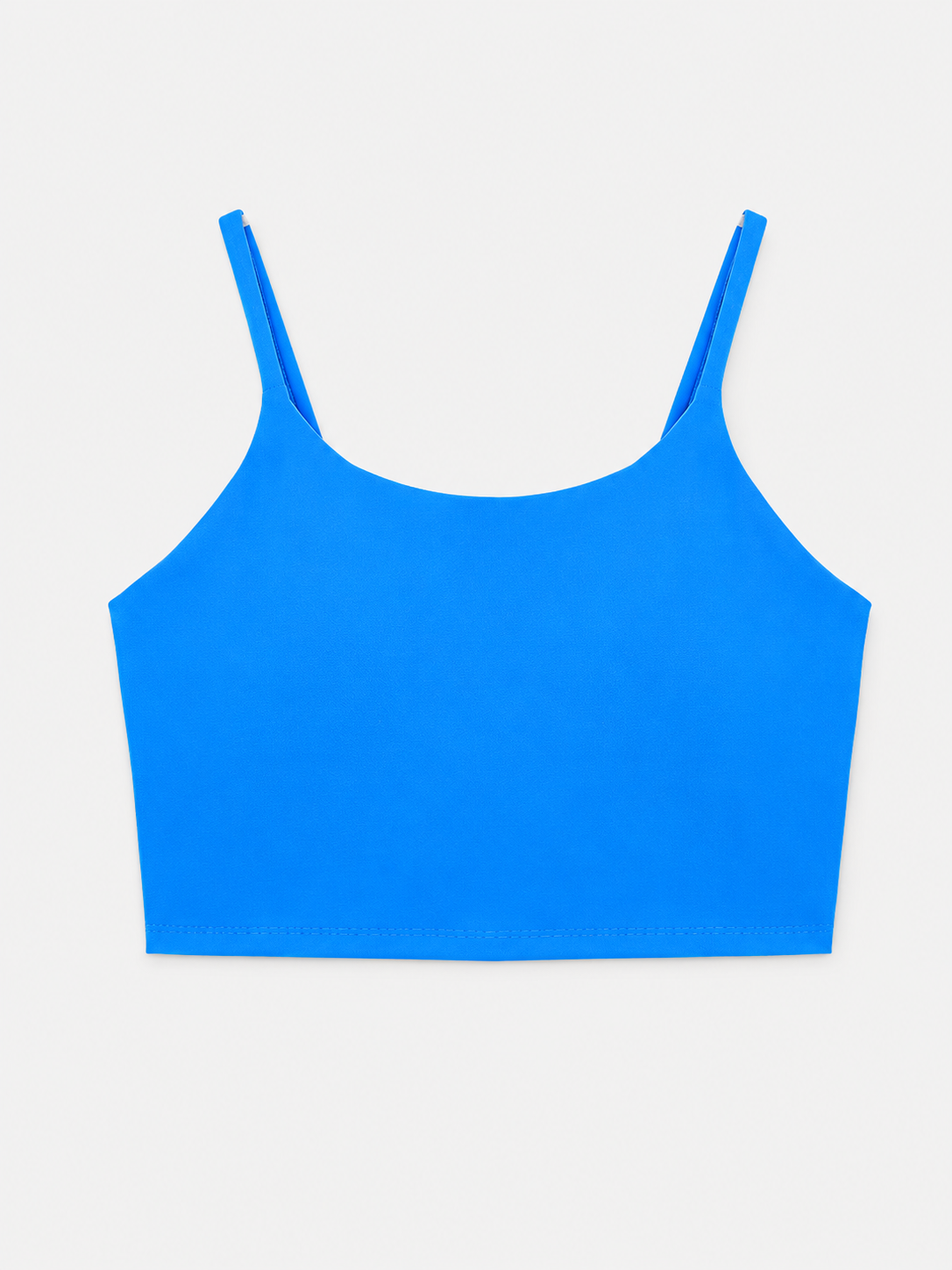 Thin Strap Removable Pad Sports Bra SILVERWIND
